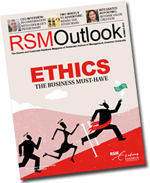 RSM Outlook magazine is managed by Russell Gilbert of The English Editors