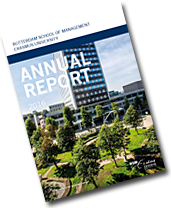 Copywriting, editing and proofreading for Rotterdam School of Management's annual reports